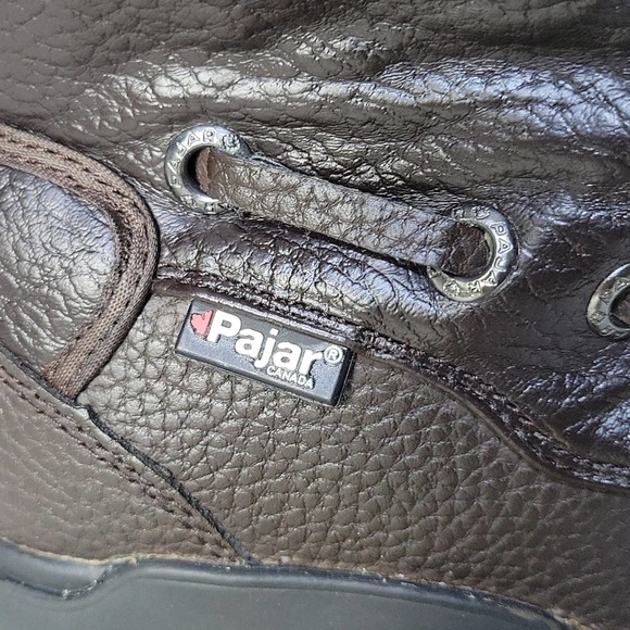 Men's Brown Leather Boots - Picture 3 of 16